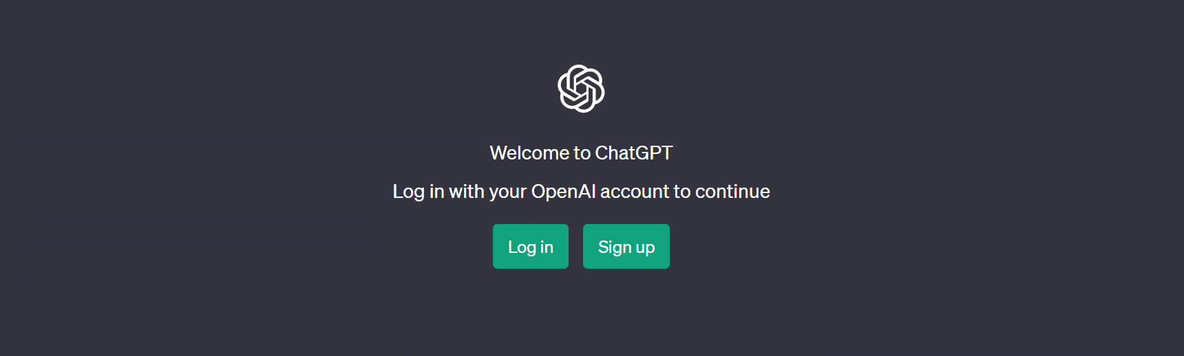 Icona představující snímek obrazovky / obrázek přihlášení k ChatGPT